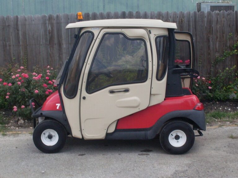 Golf Cart with Curtis Cab